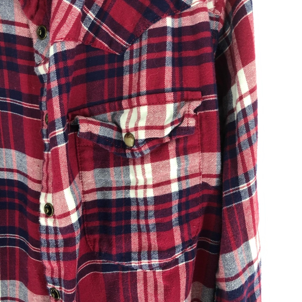 Jachs Girlfriend Womens flannel size M - Picture 9 of 10
